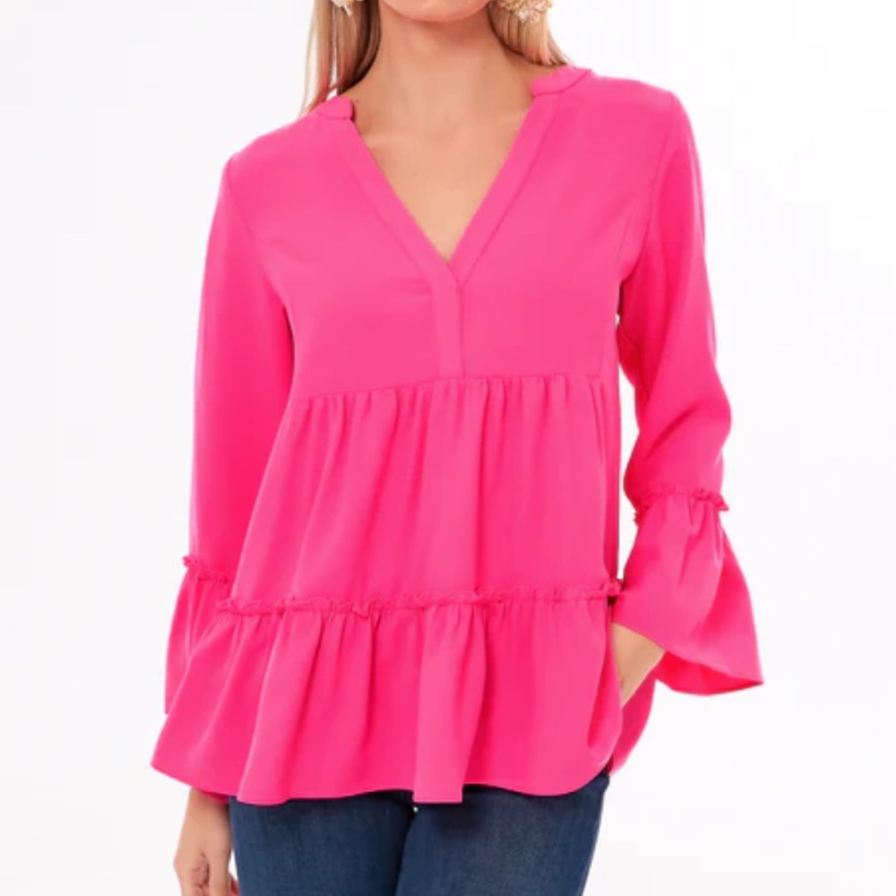 POMANDER PLACE  Hot Pink Kenzo Top